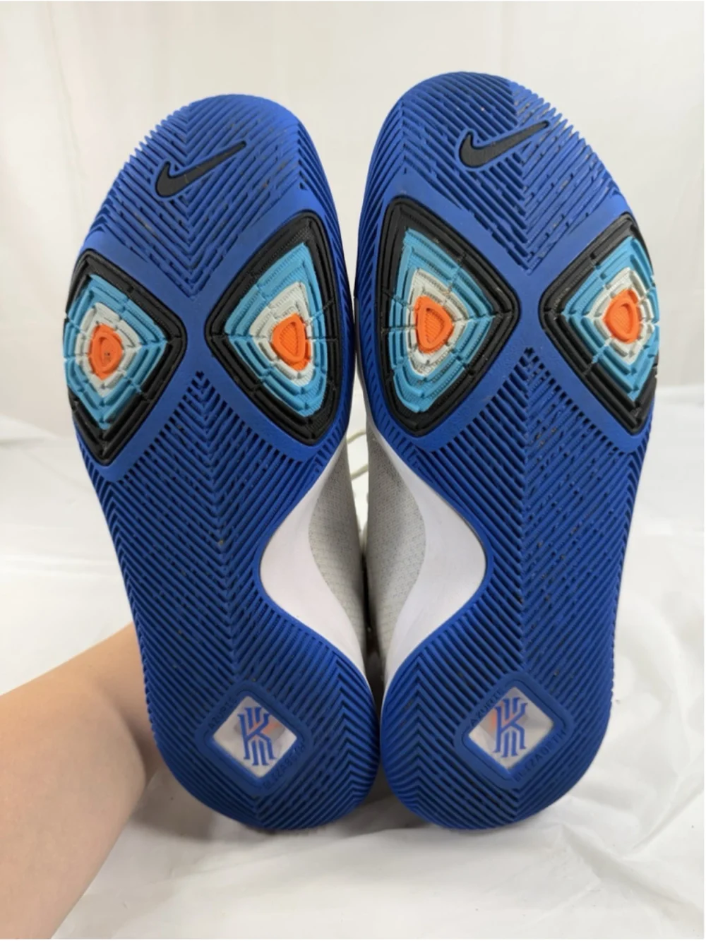 RARE Sz 11 Nike Kyrie 3 Duke Hyper Cobalt Blue Men's Shoes 852395-102 2016